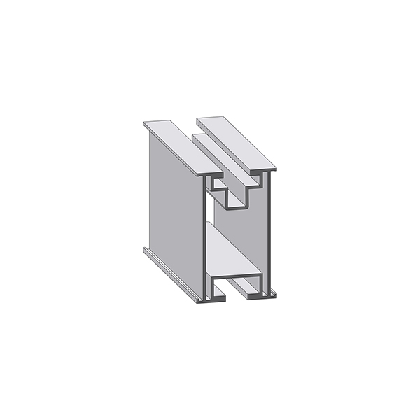 Picture of Outside dimensions: 40 x 65 mm
1x Mounting channel for threaded plate M8
1x Mounting channel for hammer head screw M8 or M10
Wymiary: 40 x 65 x 6200 mm
1x kanal montazowy pod nakretke mloteczkowa M8
1x kanal montazowy pod srube mloteczkowa M8 lub M10