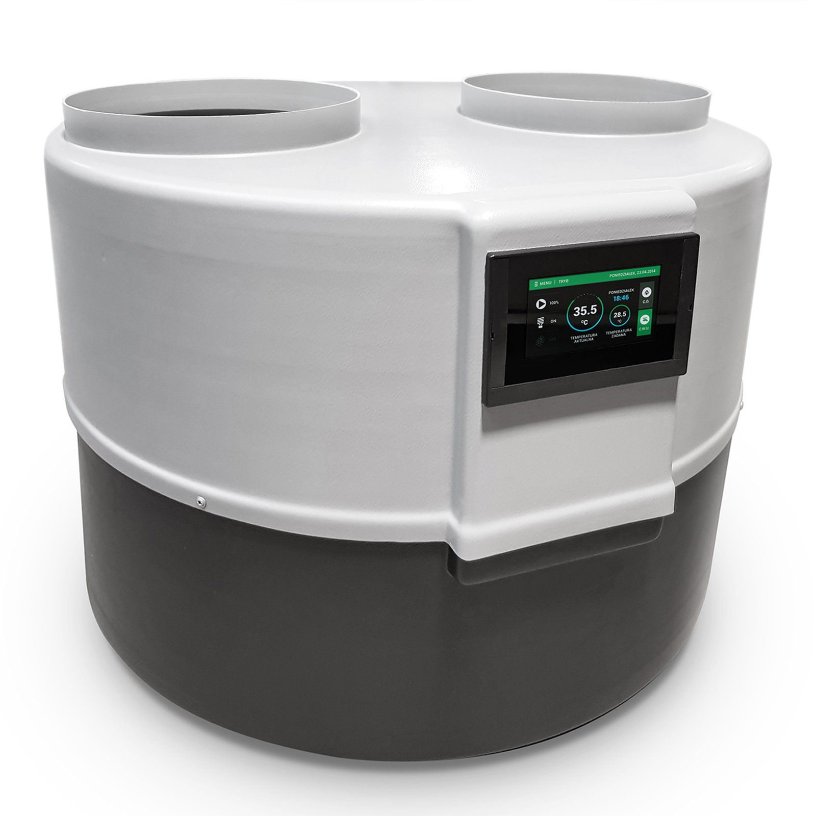 Bild von Warmwasser Wärmepumpe DROPS D4.1 - 2 kW mit Touchscreen Regelung, zur Warmwasserbereitung